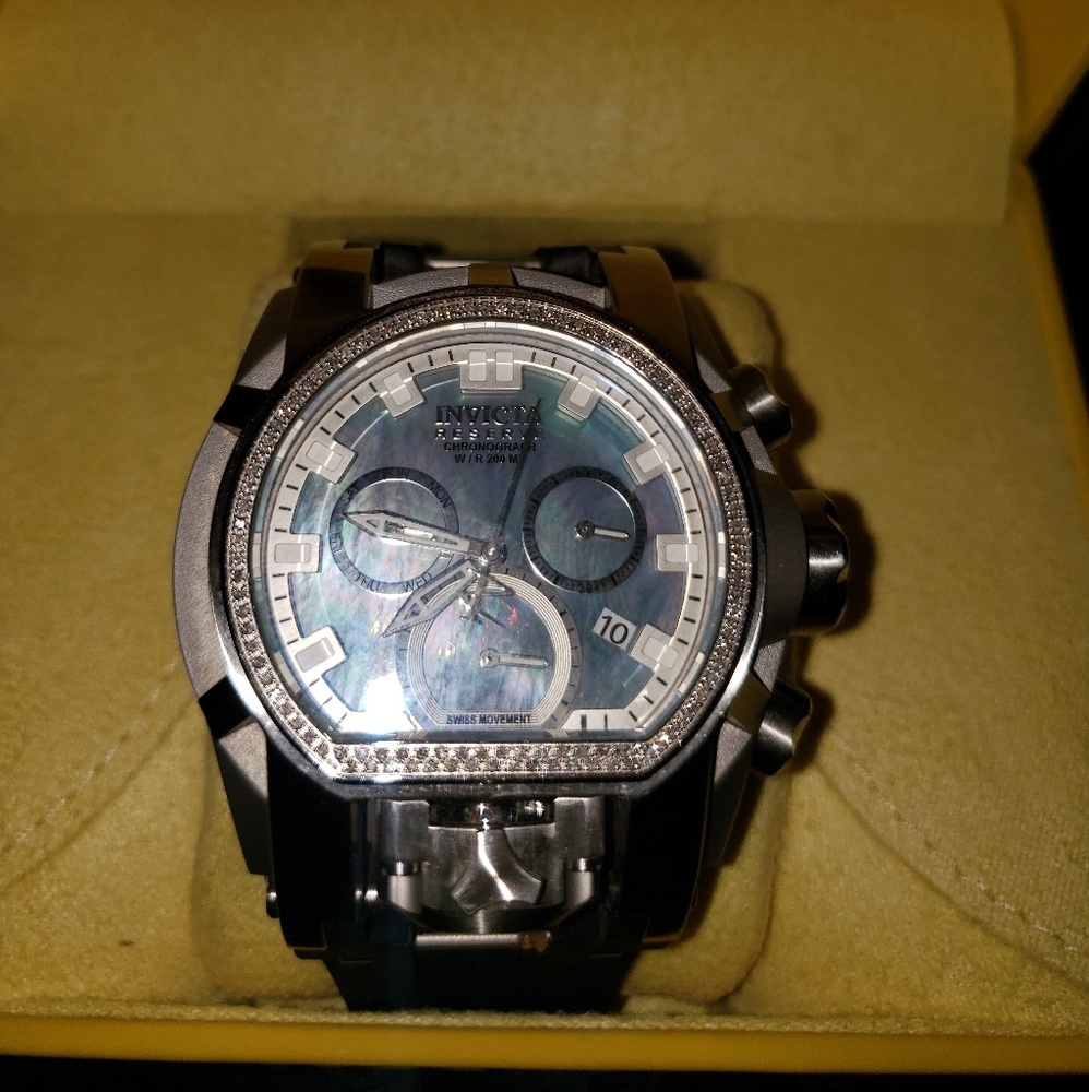    Invicta Reserve Men's 52mm Bolt Zeus Magnum Swi